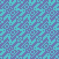 a pixel pattern in purple and blue vector