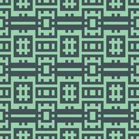 a green and black geometric pattern vector