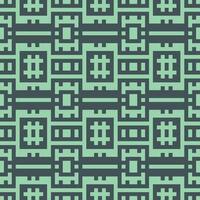 a green and black geometric pattern vector