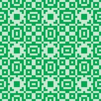 a green and white pattern with squares vector