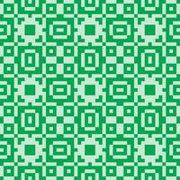 a green and white pattern with squares vector