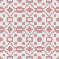 a pixelated pattern in pink and white vector