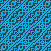 a blue and black pattern with squares vector