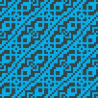 a blue and black pattern with squares vector