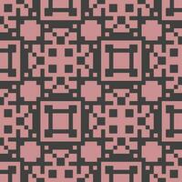 a pixelated pattern with squares and squares vector