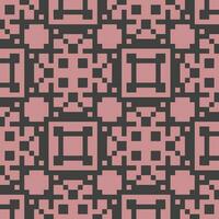 a pixelated pattern with squares and squares vector