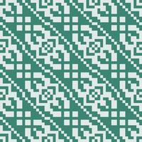 a green and white pattern with squares vector