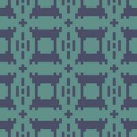 a pixel pattern in teal and purple vector