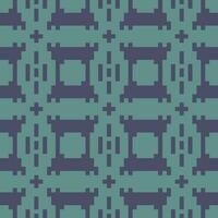 a pixel pattern in teal and purple vector