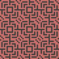 a red and black geometric pattern vector