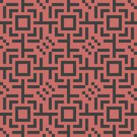 a red and black geometric pattern vector