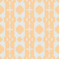 an orange and white geometric pattern vector