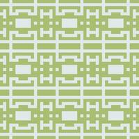 a green and white geometric pattern vector