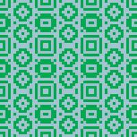 a green and blue pattern with squares vector