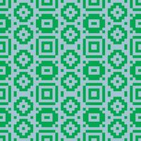 a green and blue pattern with squares vector