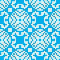 pixel art seamless pattern vector