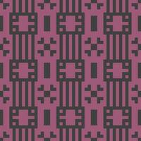 a pattern with squares and lines in purple and black vector