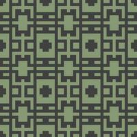 a green and black geometric pattern vector