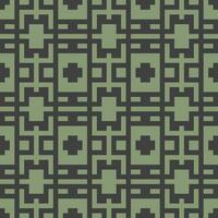 a green and black geometric pattern vector