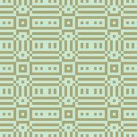 a green and beige geometric pattern vector