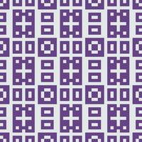 a purple and white pattern with squares vector