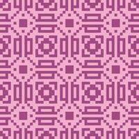 a pixelated pattern in purple and pink vector