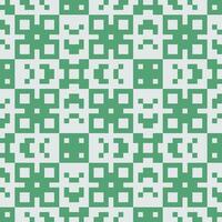 a green and white pattern with squares vector