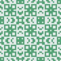 a green and white pattern with squares vector