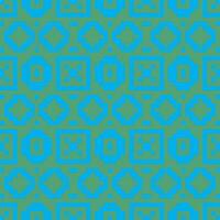 pixel art seamless pattern with squares and circles vector