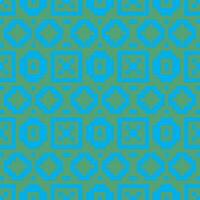 pixel art seamless pattern with squares and circles vector