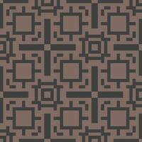 a brown and black geometric pattern vector