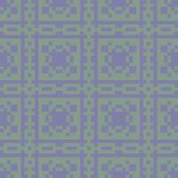 a pixel style pattern in purple and green vector