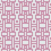 a pink and white geometric pattern vector