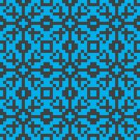 a pixelated pattern with blue squares vector