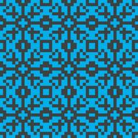 a pixelated pattern with blue squares vector