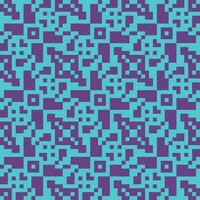 a pixel pattern in purple and blue vector