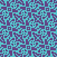 a pixel pattern in purple and blue vector