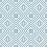 a blue and white checkered pattern vector