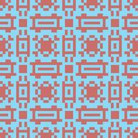 pixel art seamless pattern vector