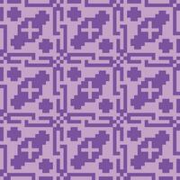 a purple and white pattern with squares vector