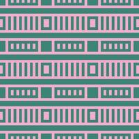 a pink and green striped pattern vector