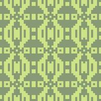 a green and yellow geometric pattern vector