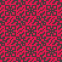 a red and black pattern with squares vector