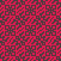 a red and black pattern with squares vector