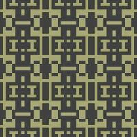 a black and green geometric pattern vector