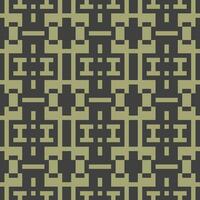 a black and green geometric pattern vector