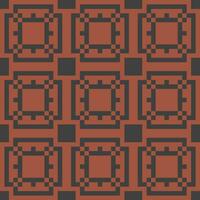 a pattern of squares on a red background vector