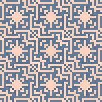 a pixelated pattern in blue and pink vector