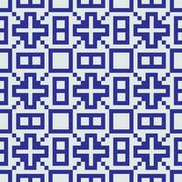 a blue and white pattern with squares vector