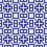 a blue and white pattern with squares vector